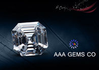China De Stenen van de Besnoeiingsmoissanite van Asscher van de juwelenwinkel, Synthetische Laboratorium Gecreeerde Diamanten bedrijf