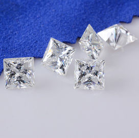 China Echte Losse Diamant Moissanite Gesneden de Luim van 1 Karaatmoissanite 6 Mm Super Wit fabriek