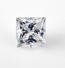 China Stenen 8MM Diamanten Moissanite van prinses de Vierkante Super Briljante Losse Moissanite fabriek